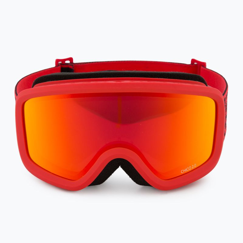 Gogle narciarskie dziecięce Giro Chico 2.0 Jr red solar flair/amber scarlet 2