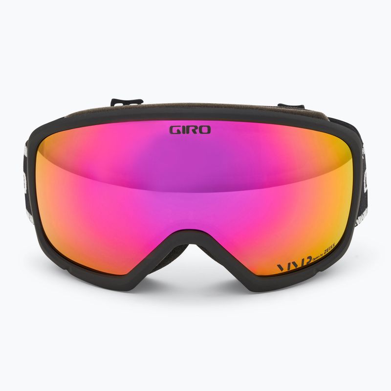 Gogle narciarskie damskie Giro Millie black&white chute/pink 2