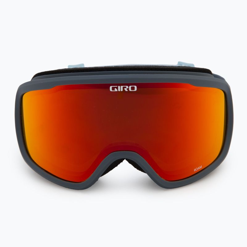 Gogle narciarskie Giro Roam dark shark light streaker/ amber scarlet/yellow 3