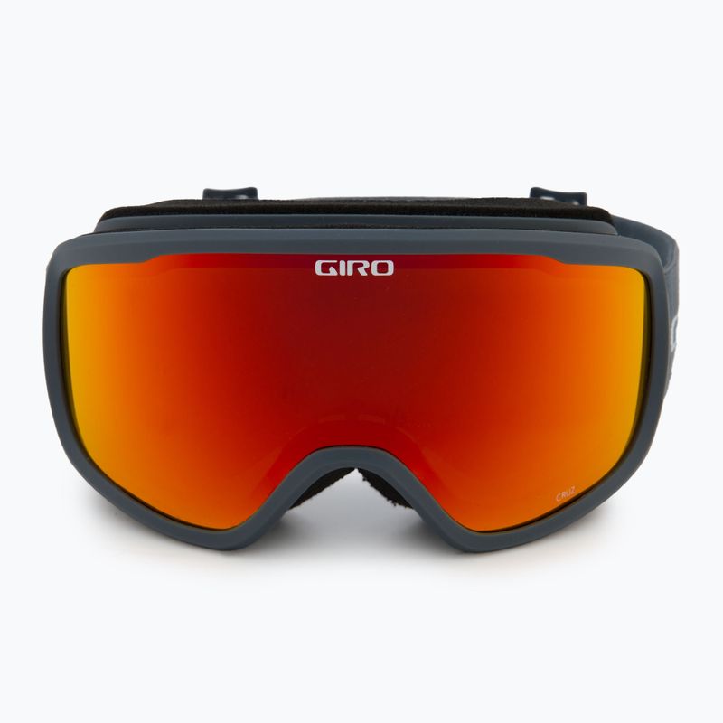Gogle narciarskie Giro Cruz dark shark light thirds/amber scarlet 2