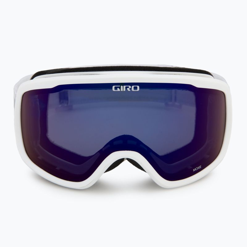 Gogle narciarskie damskie Giro Moxie white & grey chute/ cobalt/yellow 3