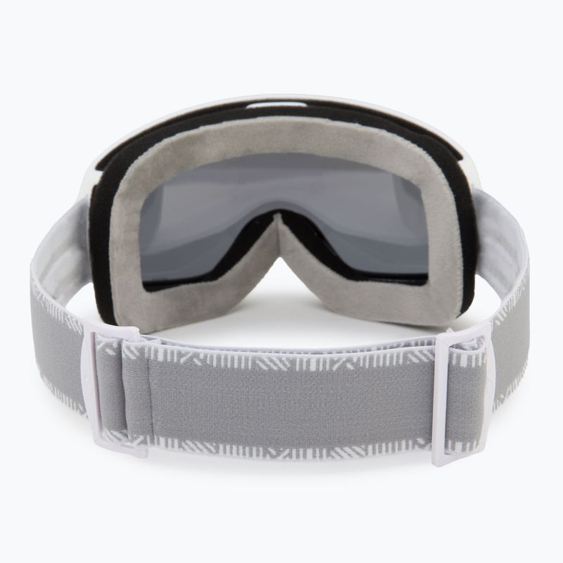 Gogle narciarskie damskie Giro Moxie white & grey chute/ cobalt/yellow 4