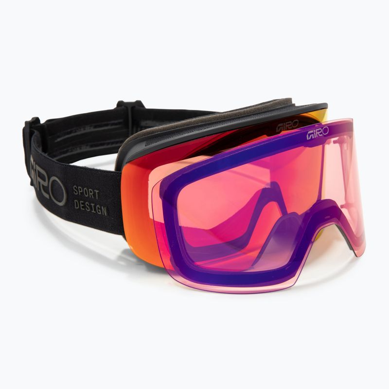 Gogle narciarskie Giro Axis black stacked/vivid ember/vivid infrared