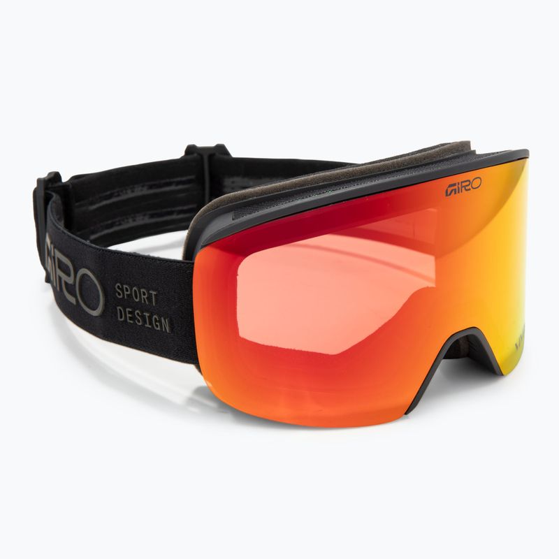 Gogle narciarskie Giro Axis black stacked/vivid ember/vivid infrared 2