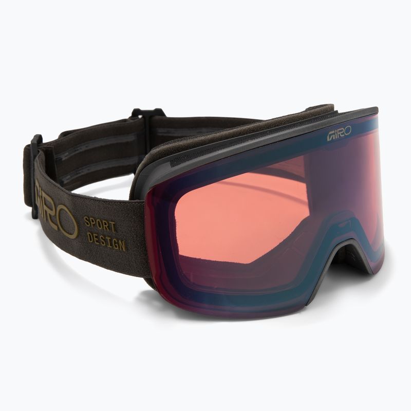 Gogle narciarskie Giro Axis midnight brown stacked/vivid petrol/vivid infrared 2