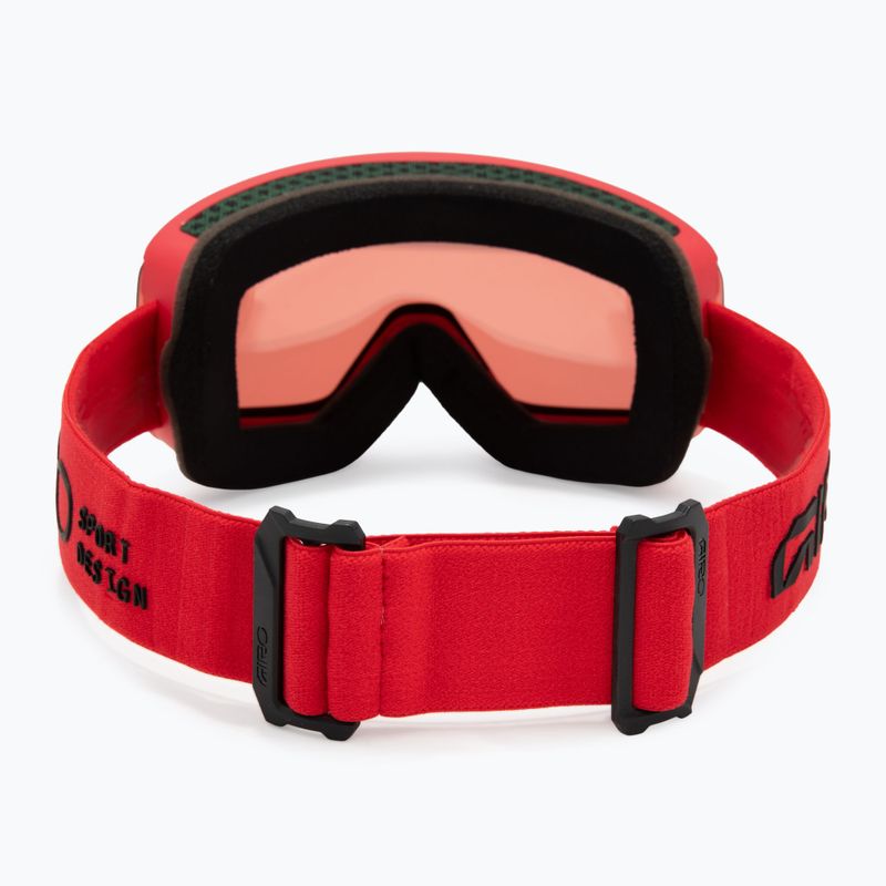 Gogle narciarskie Giro Axis glacier red stacked/vivid copper/vivid infrared 4