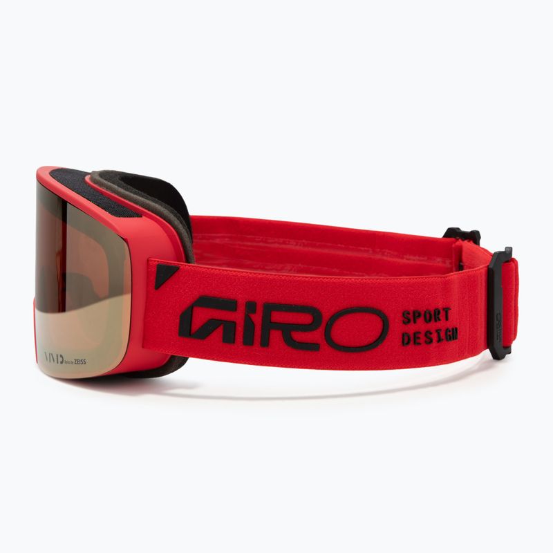 Gogle narciarskie Giro Axis glacier red stacked/vivid copper/vivid infrared 5