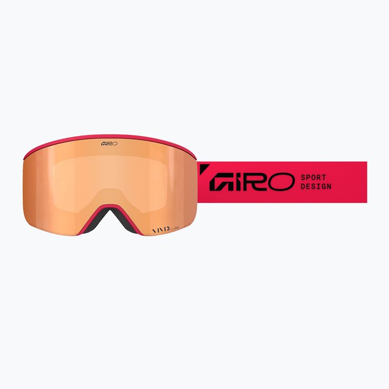 Gogle narciarskie Giro Axis glacier red stacked/vivid copper/vivid infrared
