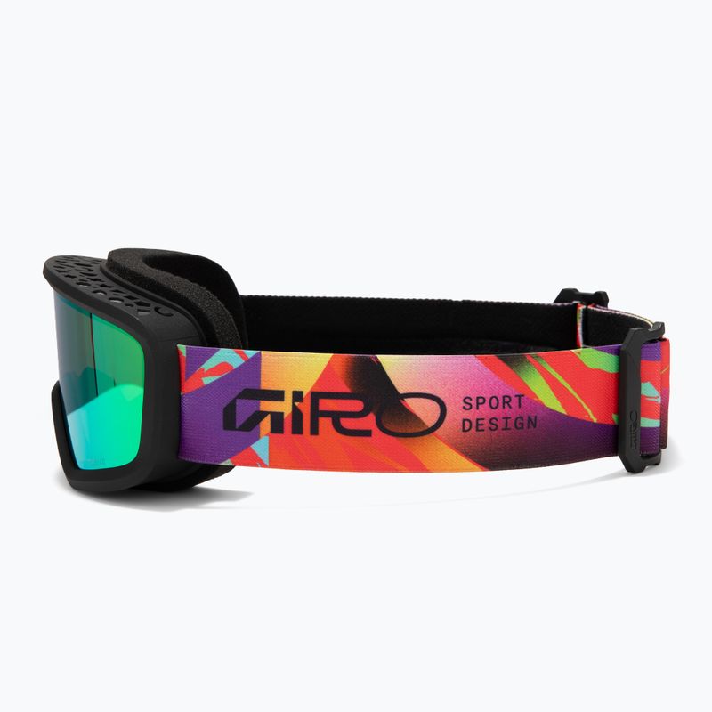 Gogle narciarskie dziecięce Giro Chico 2.0 Jr multi flow/loden green 4