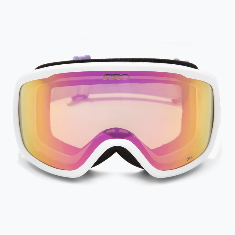 Gogle narciarskie Giro Cruz mauve stacked/amber pink 2