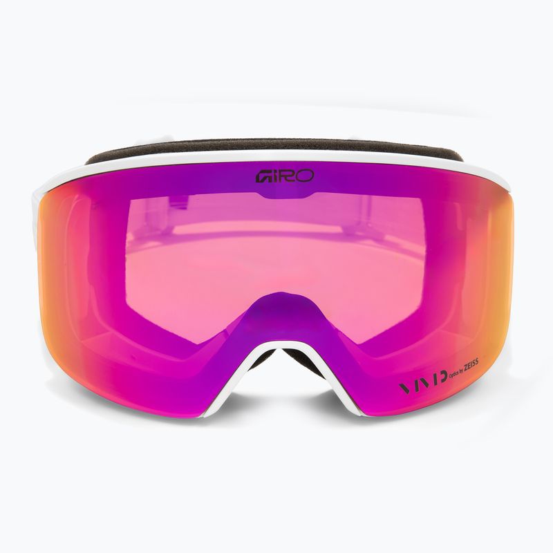 Gogle narciarskie damskie Giro Ella white rails/vivid pink/vivid infrared 3