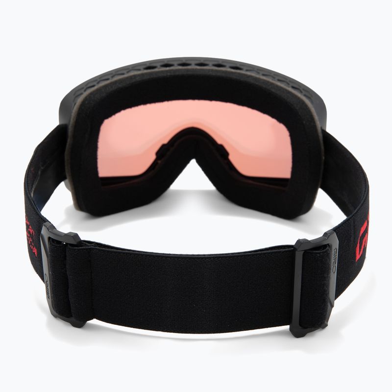 Gogle narciaskie Giro Method black/red stacked/vivid ember/vivid infrared 4