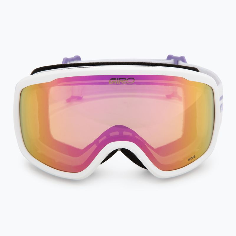 Gogle narciarskie Rossignol Otava S white/persimon 3