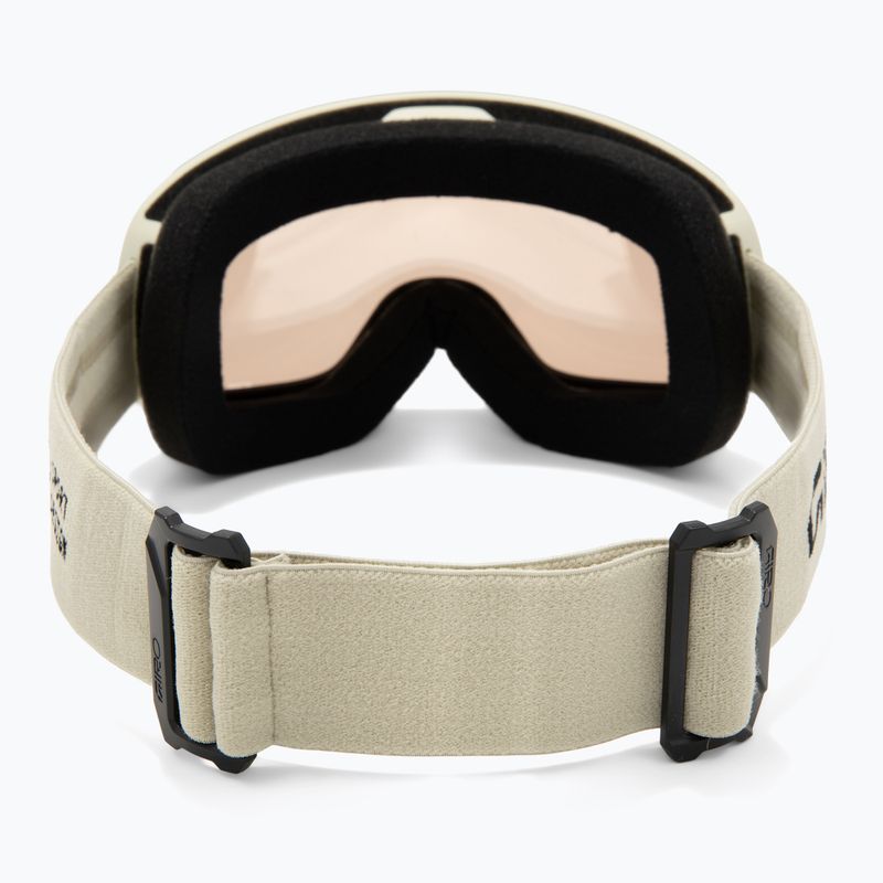 Gogle narciarskie Giro Roam stone stacked/amber gold/yellow 4