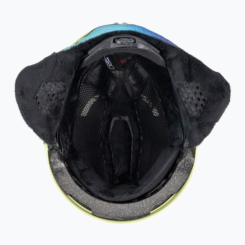 Kask narciarski dziecięcy Giro Crue matte fluorescent green 5