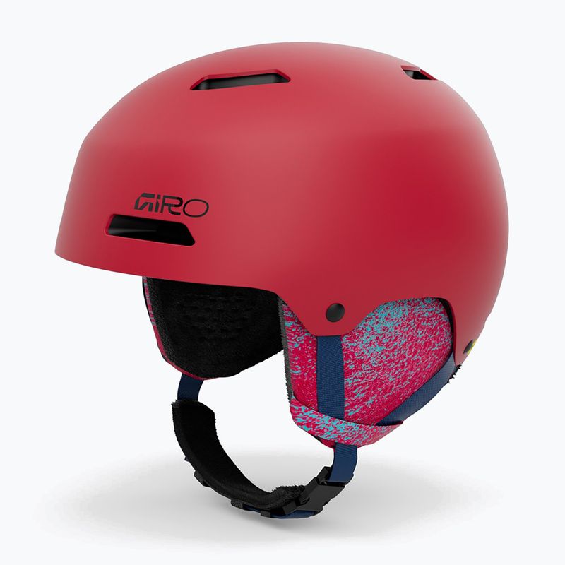 Kask narciarski dziecięcy Giro Crue matte red 8
