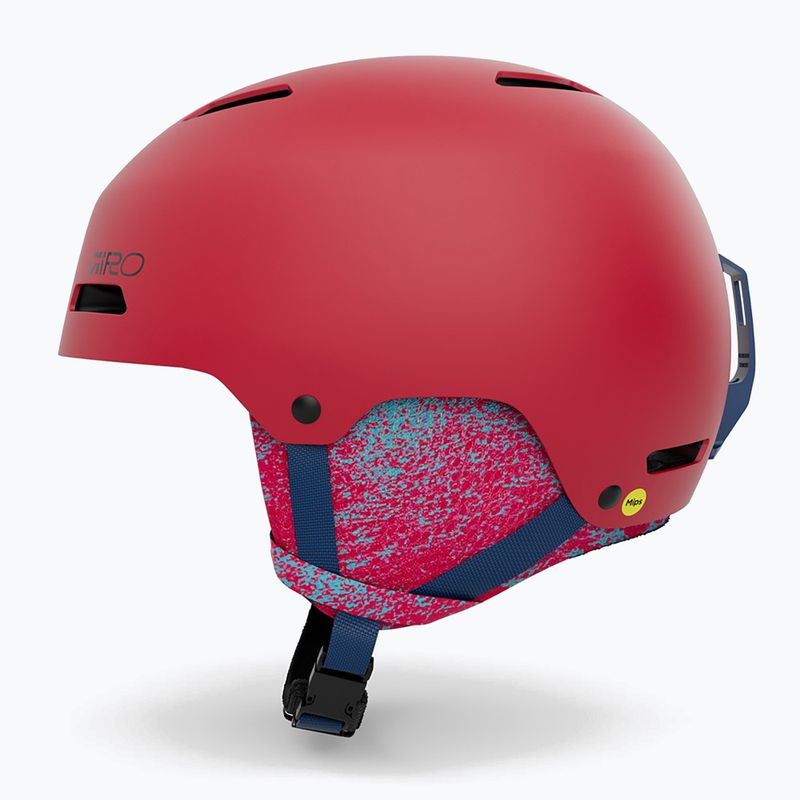 Kask narciarski dziecięcy Giro Crue matte red 9