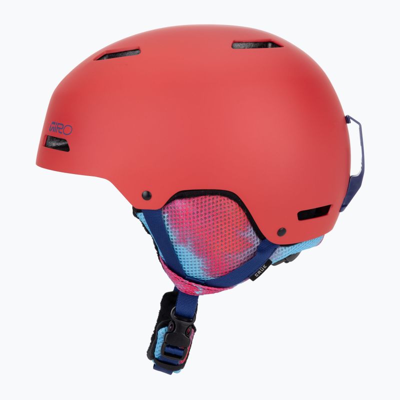 Kask narciarski dziecięcy Giro Crue matte red 3