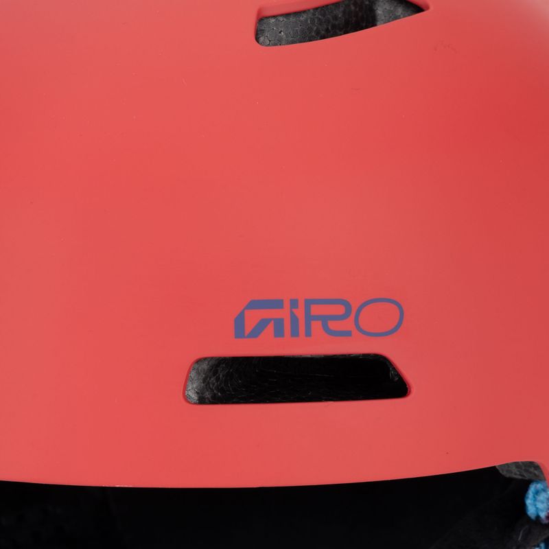 Kask narciarski dziecięcy Giro Crue matte red 7