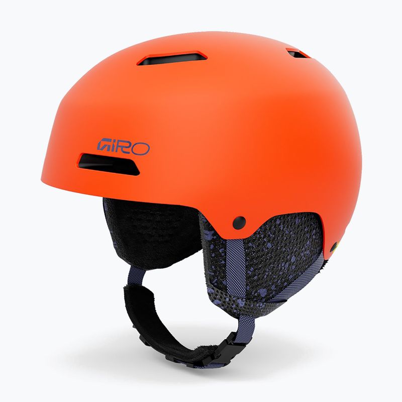 Kask narciarski dziecięcy Giro Crue matte orange 9