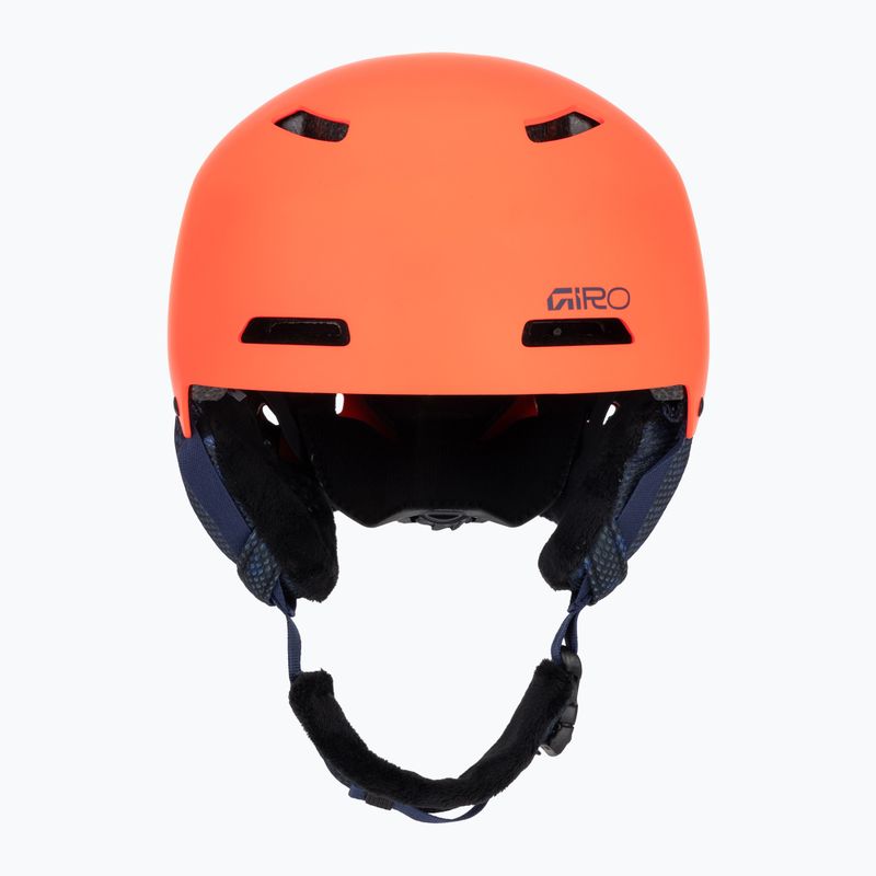 Kask narciarski dziecięcy Giro Crue matte orange 2