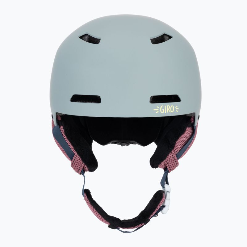 Kask narciarski dziecięcy Giro Crue matte light blue namuk 2