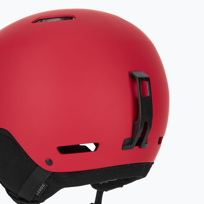 Kask narciaski Giro Ledge FS matte red 8
