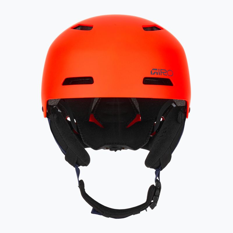 Kask narciaski Giro Ledge FS matte orange 2