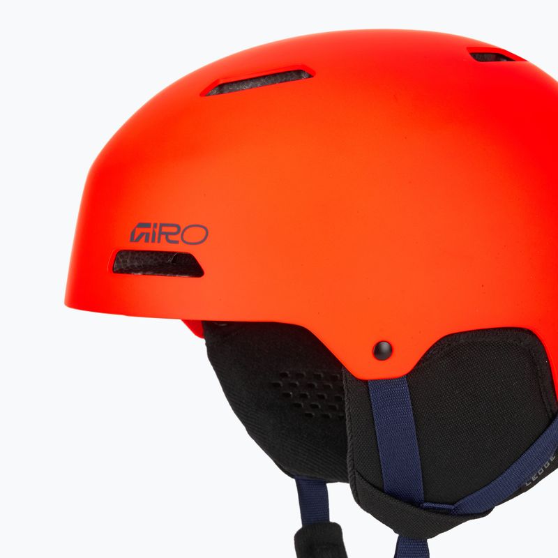 Kask narciaski Giro Ledge FS matte orange 7