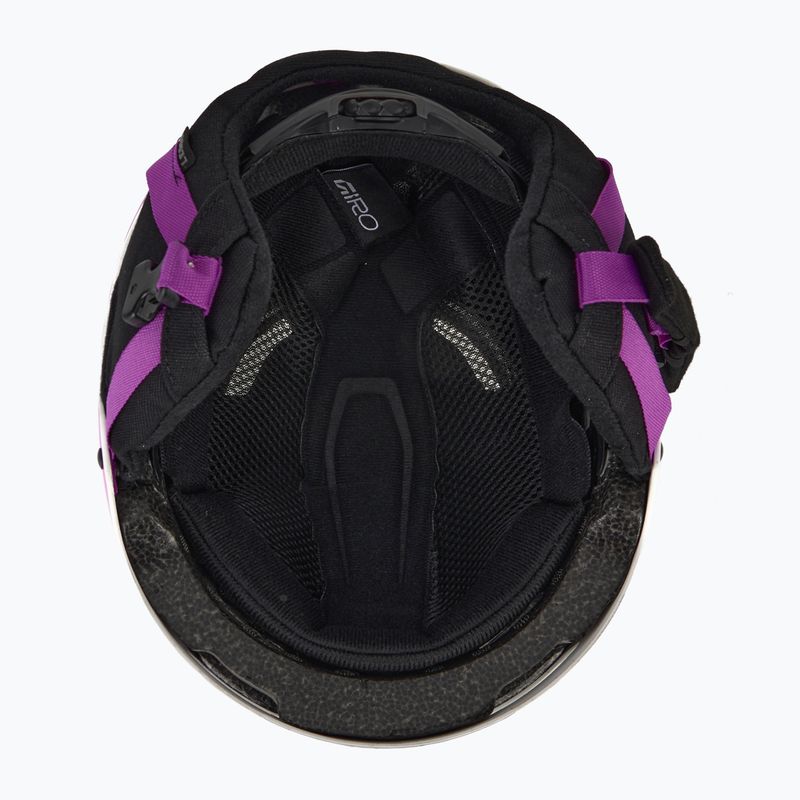 Kask narciaski Giro Ledge FS matte white pink 5