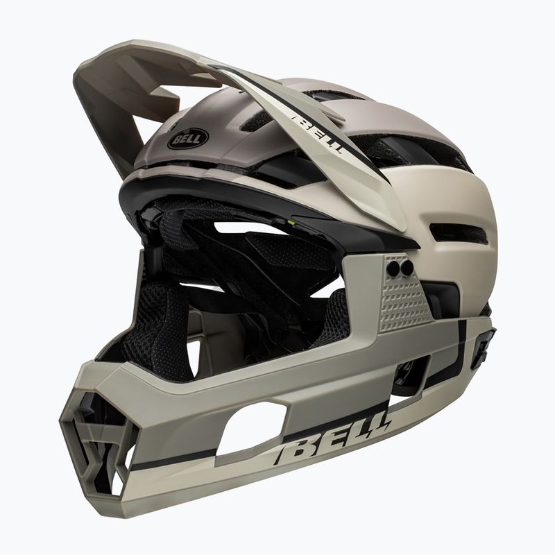 Kask rowerowy Bell FF Super Air R MIPS Spherical matte cement/gray