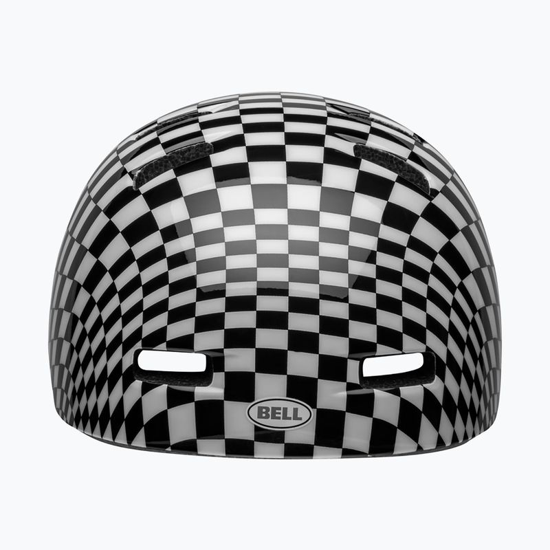 Kask rowerowy dziecięcy Bell Lil Ripper Jr checker gloss black/white 3