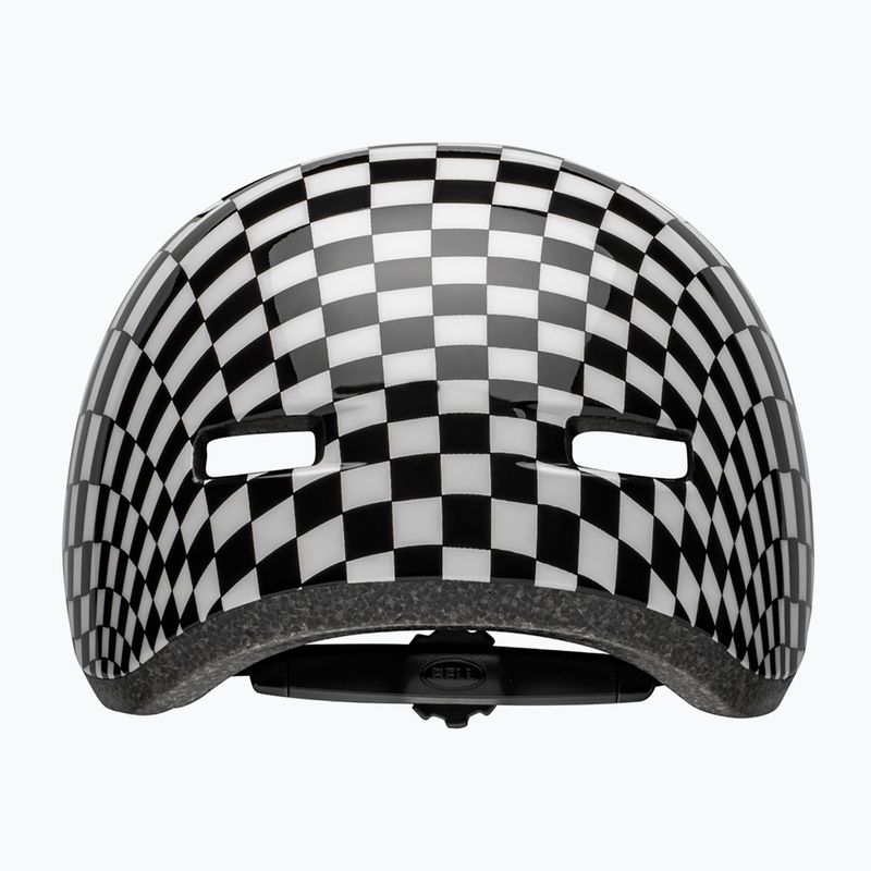 Kask rowerowy dziecięcy Bell Lil Ripper Jr checker gloss black/white 4