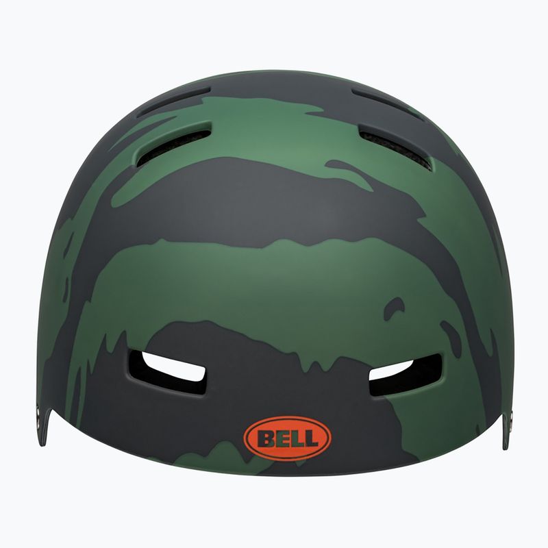 Kask dziecięcy Bell Span Jr matte green/orange 3