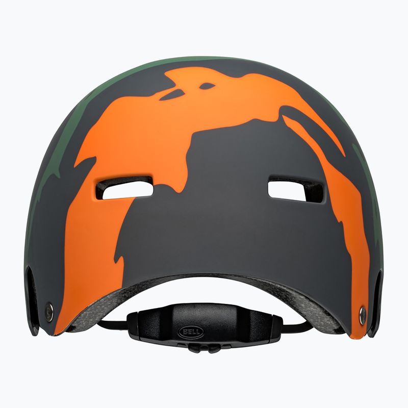 Kask dziecięcy Bell Span Jr matte green/orange 4