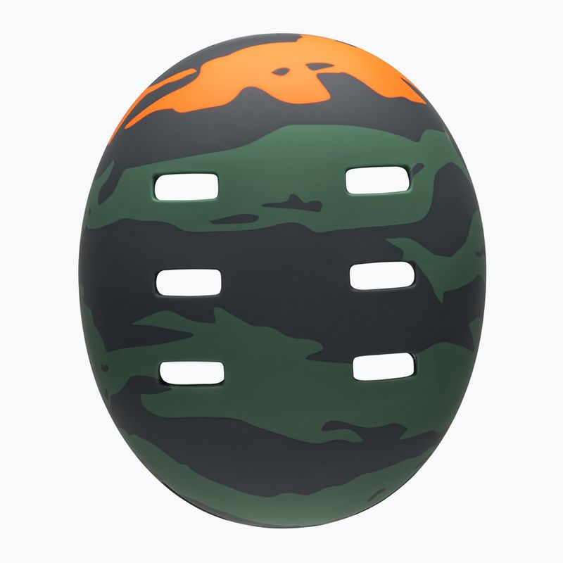 Kask dziecięcy Bell Span Jr matte green/orange 5