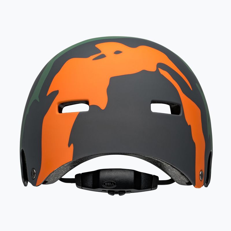 Kask dziecięcy Bell Span Jr ravine matte green/orange 4