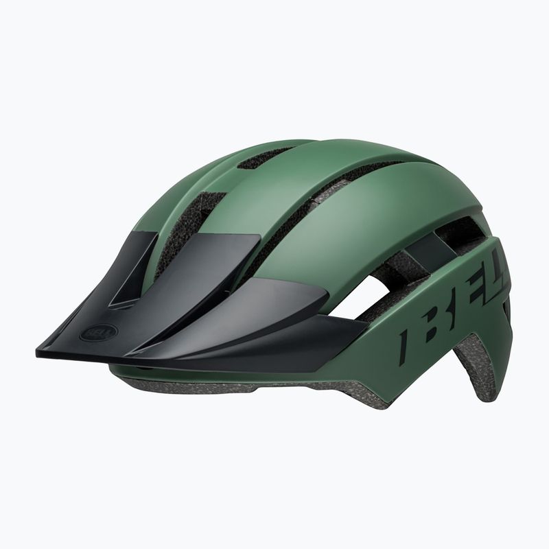 Kask rowerowy dziecięcy Bell Sidetrack II matte green