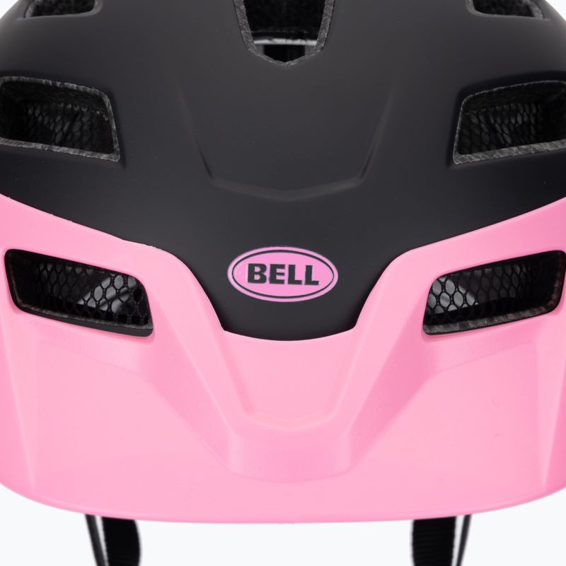 Kask rowerowy dziecięcy Bell Sidetrack Jr matte pink 7