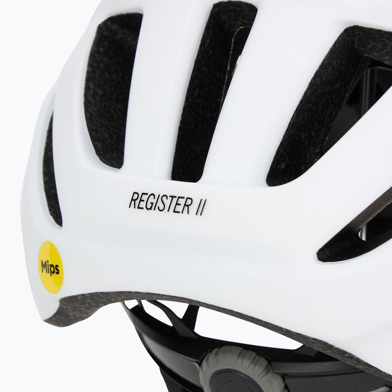 Kask rowerowy Giro Register II Integrated MIPS matte white/charcoal 8