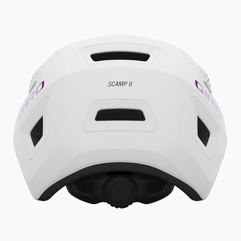 Kask rowerowy dziecięcy Giro Scamp II Jr matte purple towers 3