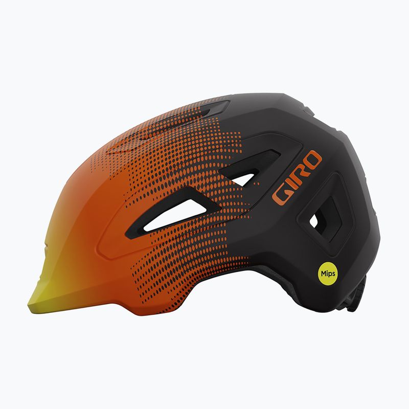 Kask rowerowy dziecięcy Giro Scamp II Integrated Mips Jr matte orange towers 2
