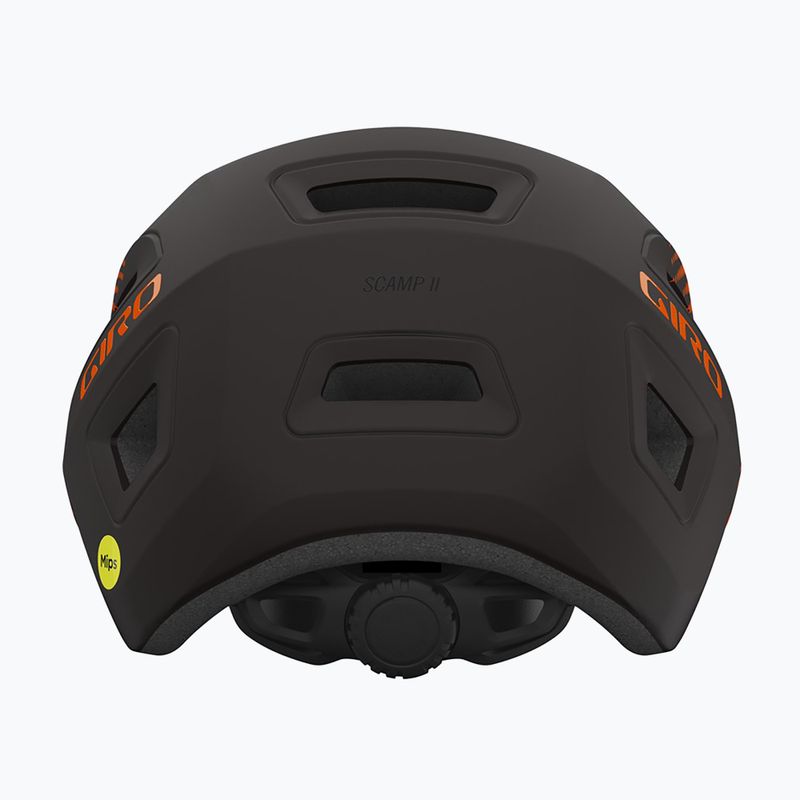 Kask rowerowy dziecięcy Giro Scamp II Integrated Mips Jr matte orange towers 3
