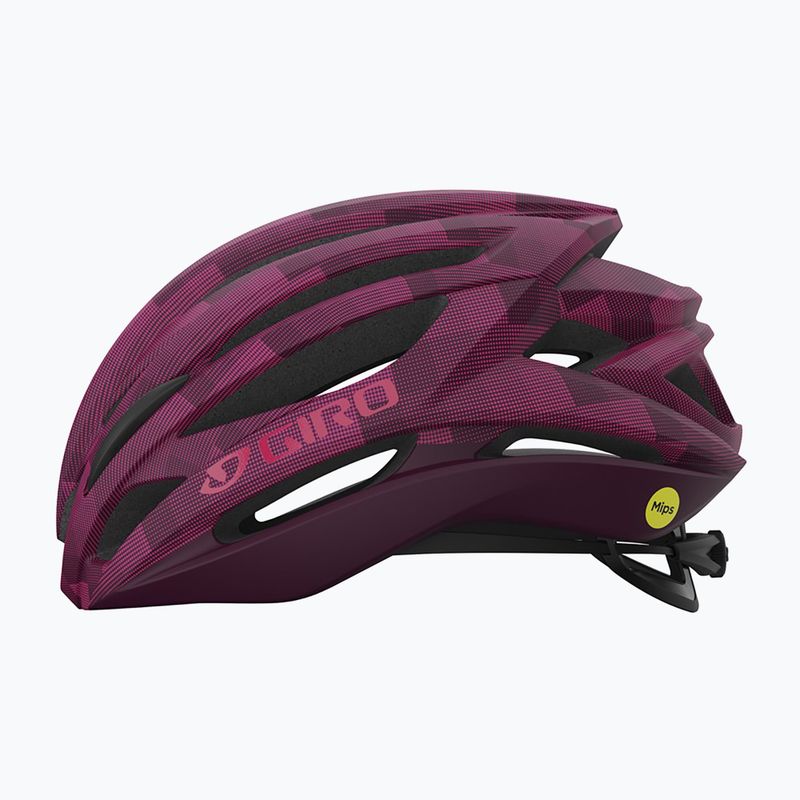 Kask rowerowy Giro Syntax Integrated MIPS matte dark cherry towers 2