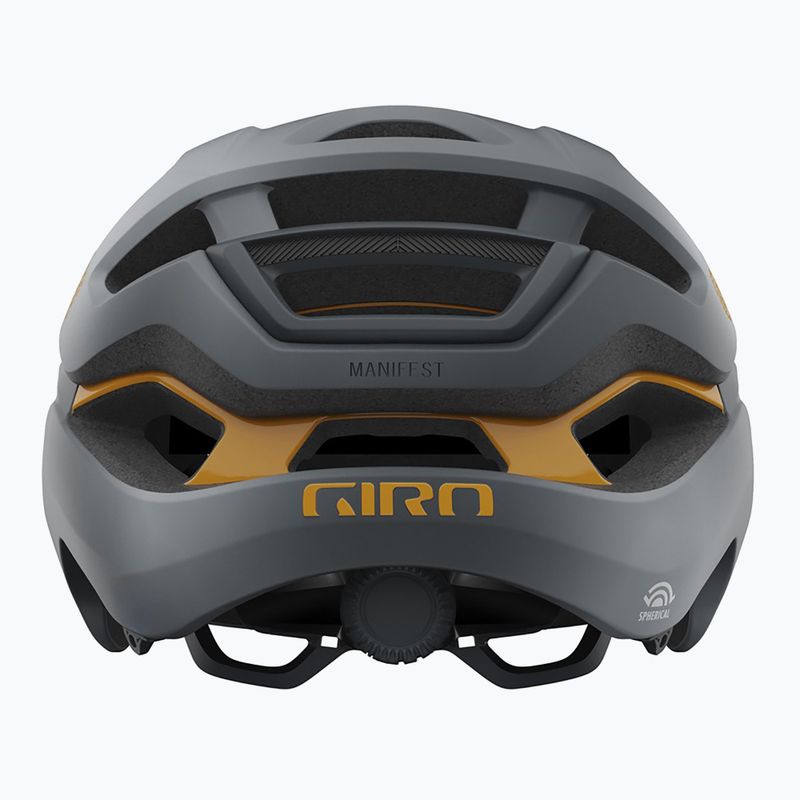 Kask rowerowy Giro Manifest Spherical MIPS matte dark shark dune 3