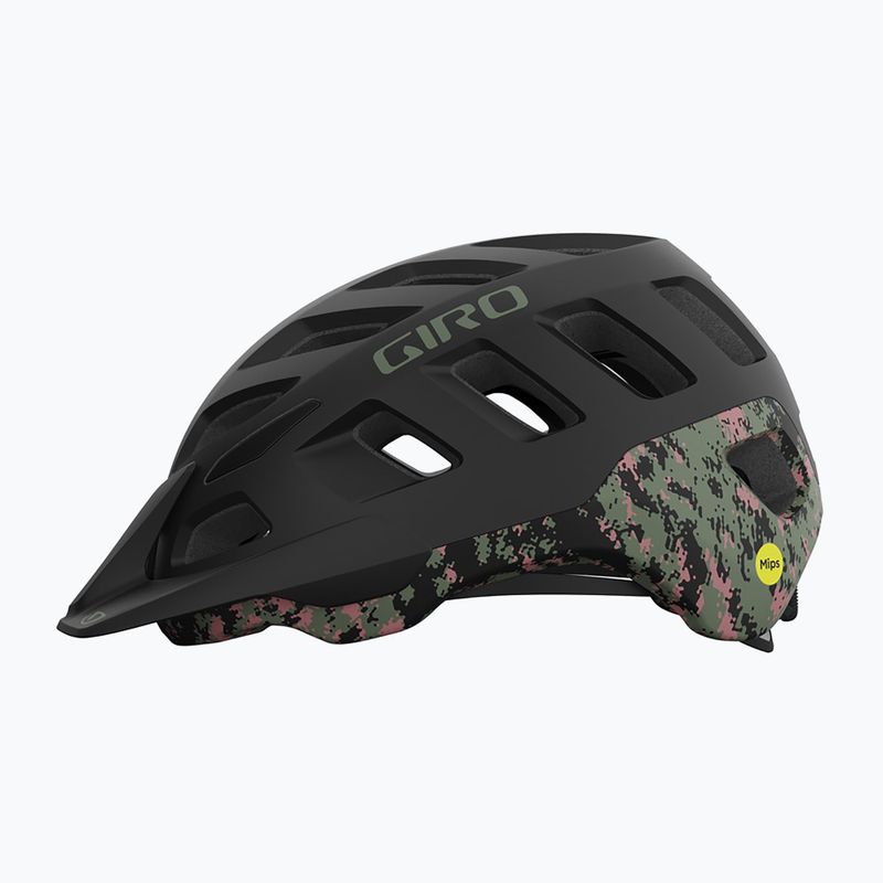 Kask rowerowy Giro Radix matte black static 2