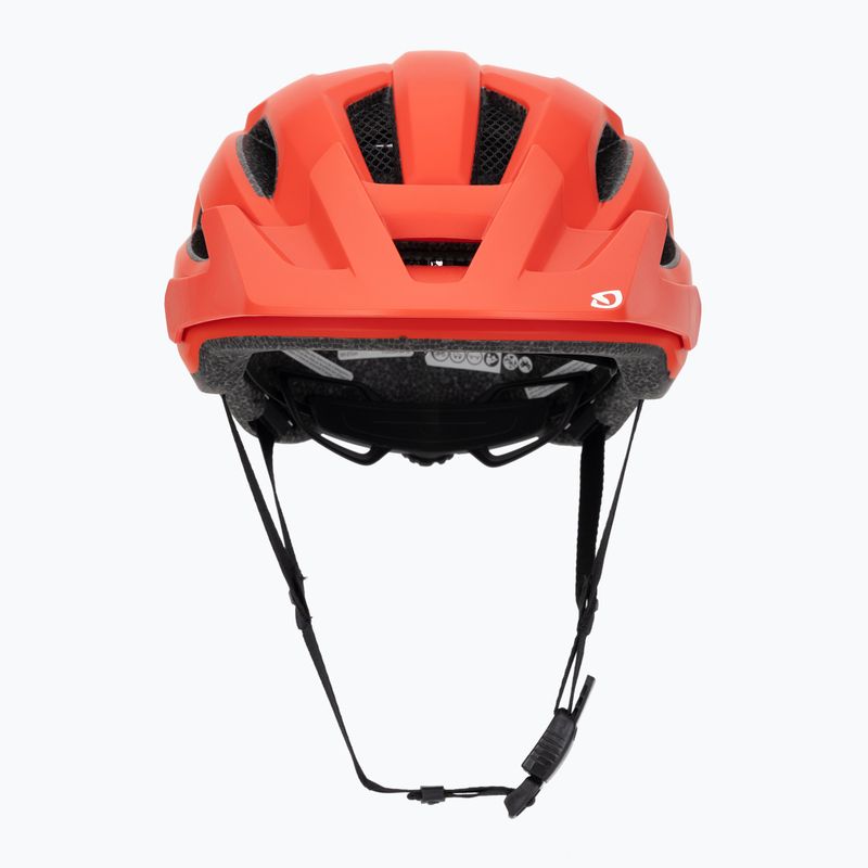 Kask rowerowy dziecięcy Giro Fixture II Integrated MIPS matte red fade 2