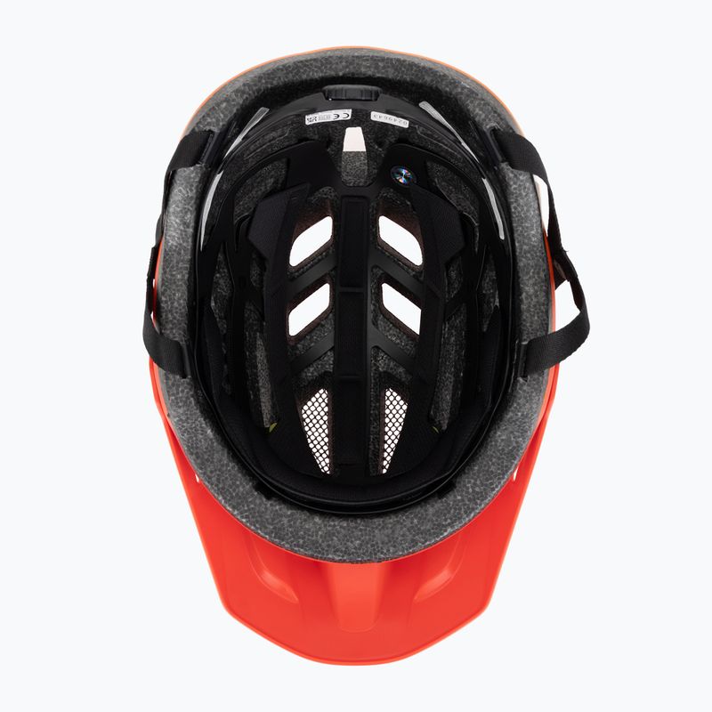 Kask rowerowy dziecięcy Giro Fixture II Integrated MIPS matte red fade 5