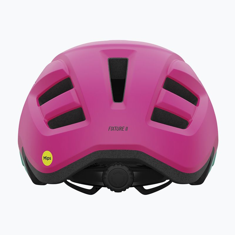 Kask rowerowy dziecięcy Giro Fixture II Integrated MIPS matte teal fade 3
