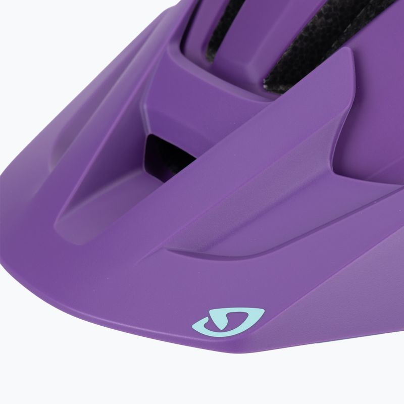 Kask rowerowy dziecięcy Giro Fixture II Integrated MIPS matte purple ripple 7